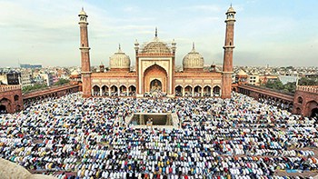 jama masjid delhi built by shah jahan